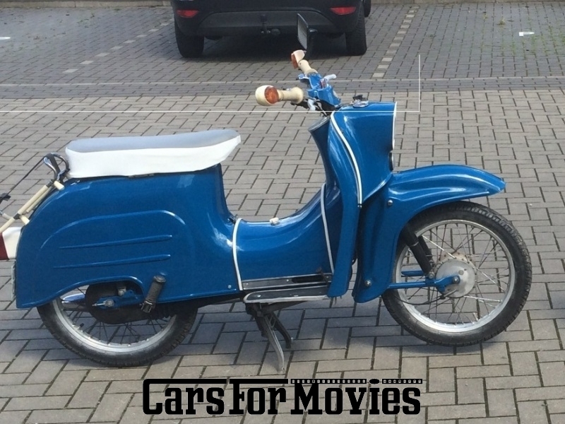 CarsForMovies | Simson Schwalbe KR51/1 1968 DDR Blau Blau Zwei- und Dreirad Motorroller Nordrhein-Westfalen 3657 Oldtimer DDR